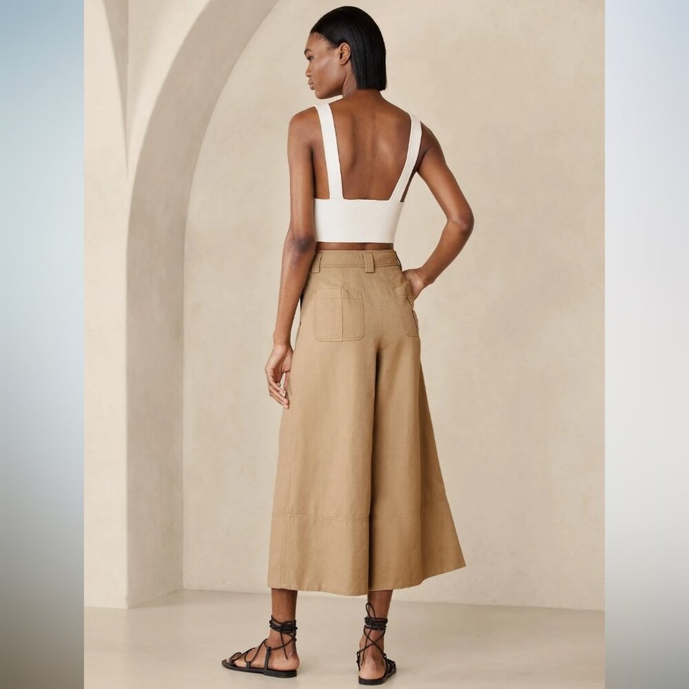 Banana Republic Heritage Expedition Culotte Women's Pants Newbirth 4 - Picture 2 of 9